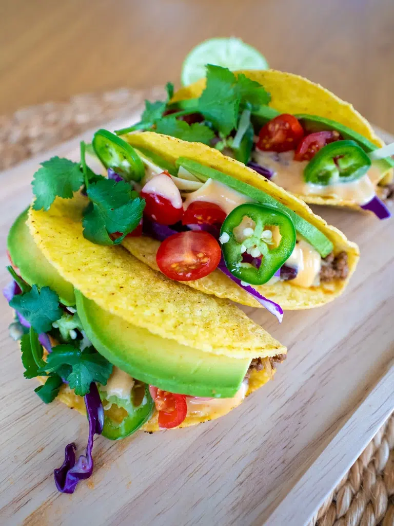 Beef tacos recipe