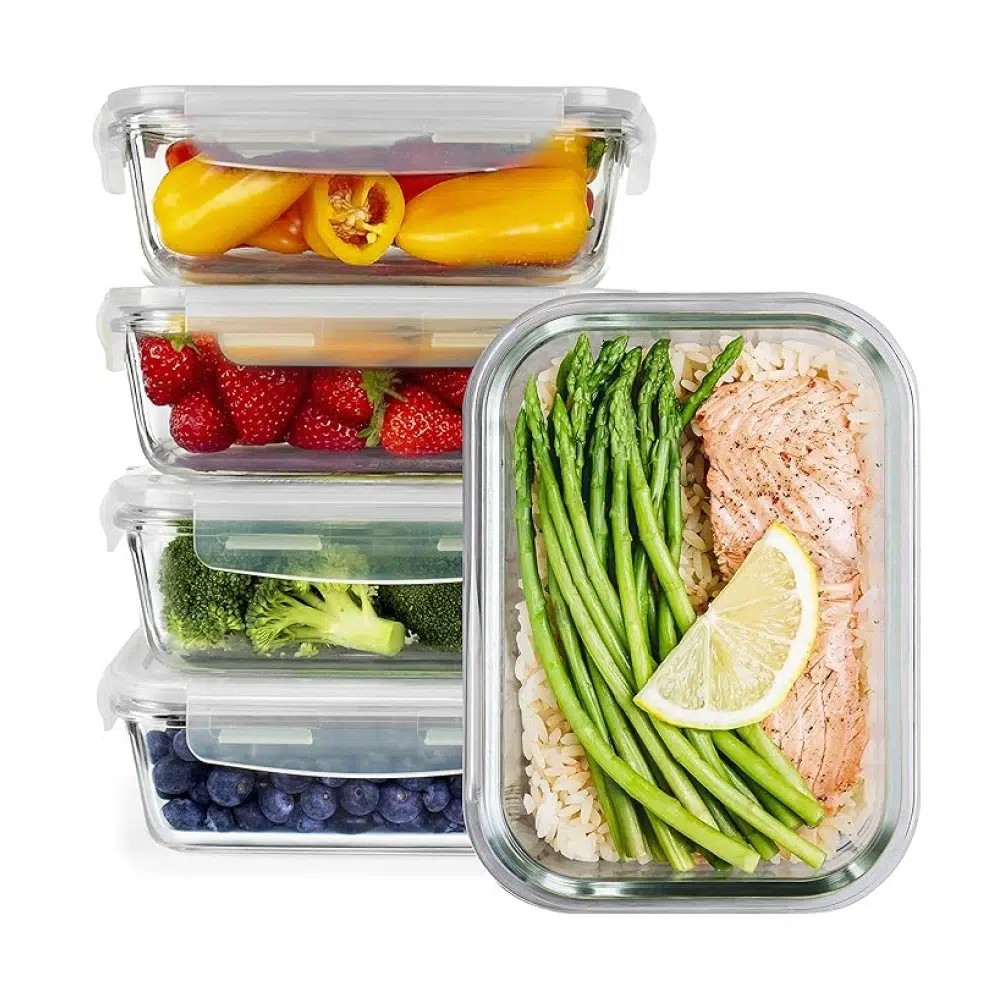 Freezer-safe Glass Containers