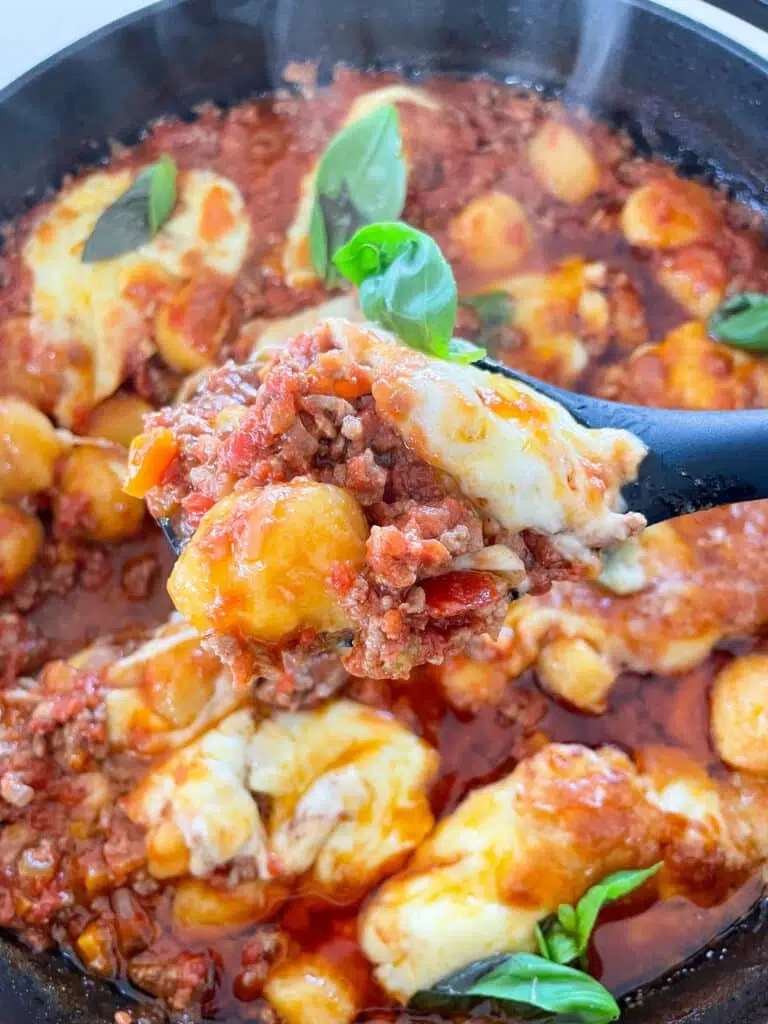 Gnocchi Bolognese Bake Recipe