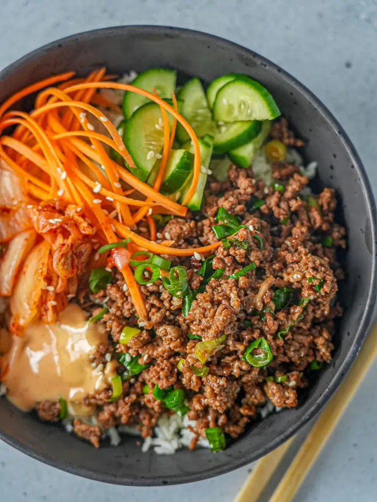 Korean Beef Rice Bowls