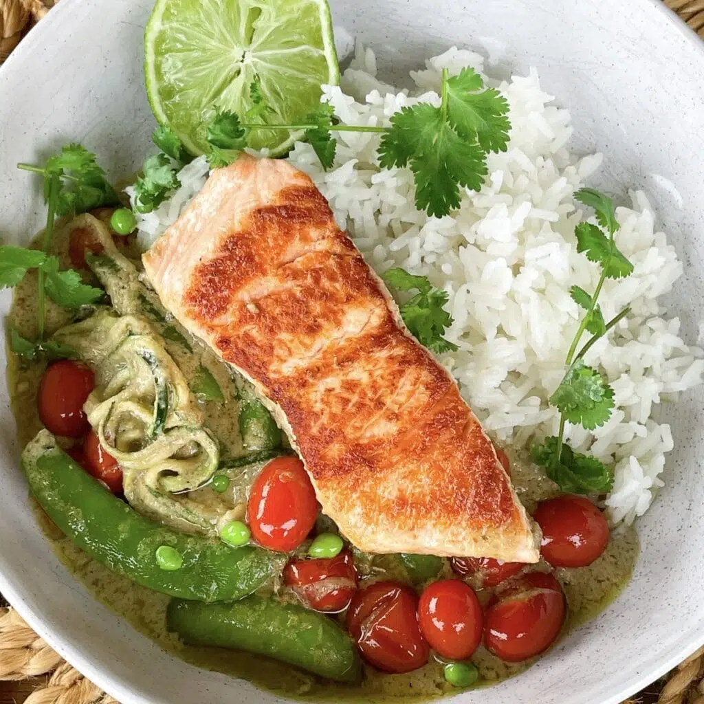 Salmon Green Curry Recipe